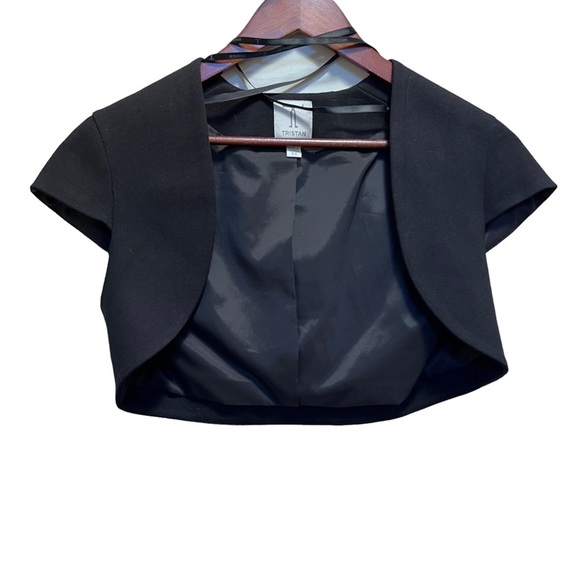Tristan Jackets & Blazers - Tristan Black Bolero Size Small